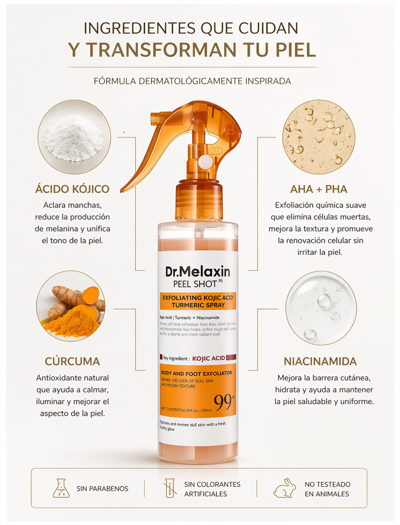 Dr. Melaxin Peel Shot – Exfoliante Anti Manchas